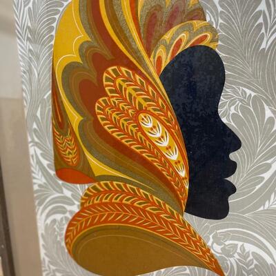 Vintage framed Art