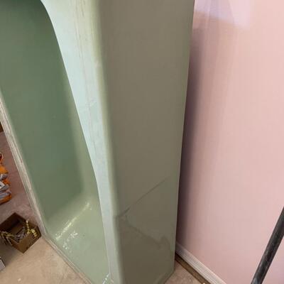 1960â€™s green cast iron tub