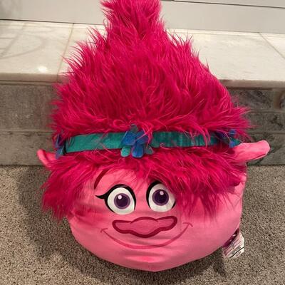 Trolls Large Stuffed Face of Poppy