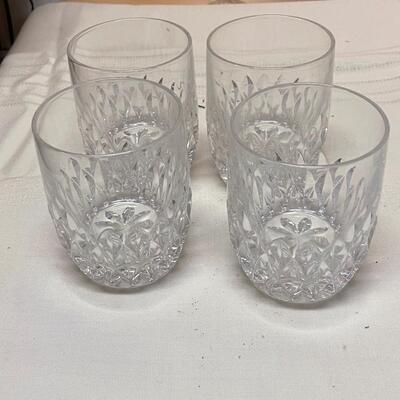 Set of Four Vintage Bar Glasses