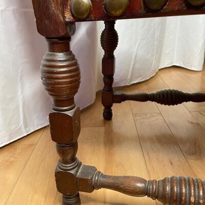 Rare Find Antique Leather Chair