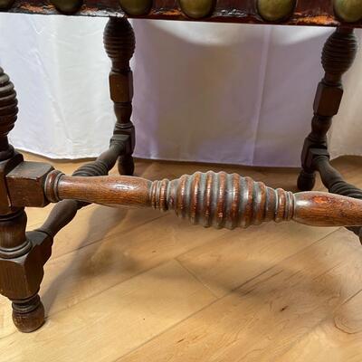 Rare Find Antique Leather Chair