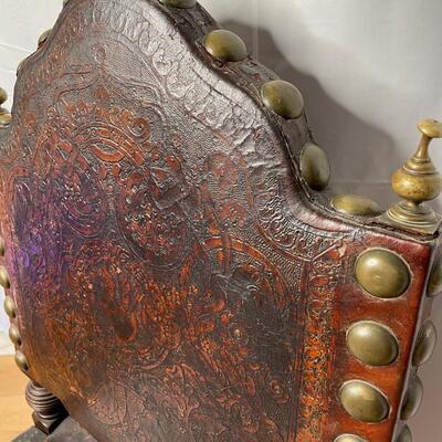 Rare Find Antique Leather Chair