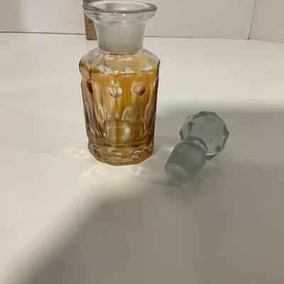 3 Crystal Perfume Bottles