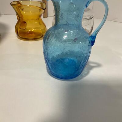 2 pitchers and 50th Anniversary Dish with lid