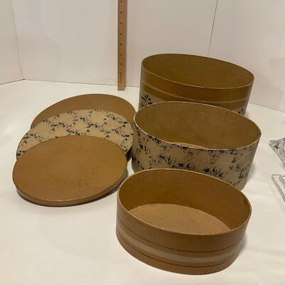 Storage boxes and Busch Tin