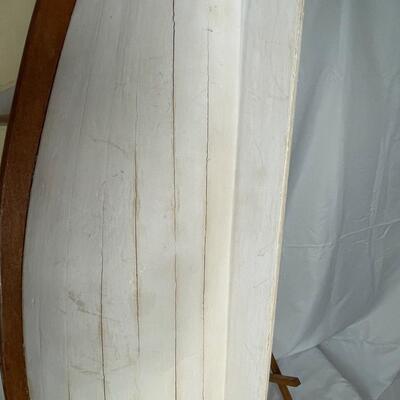 Wooden Gaffrig Model Sailboat