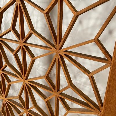 Asian Teak Screen