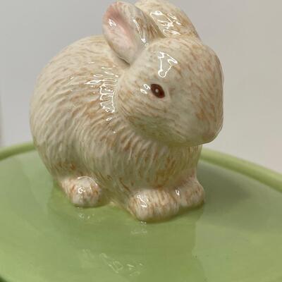 2 Ceramic Bunnies