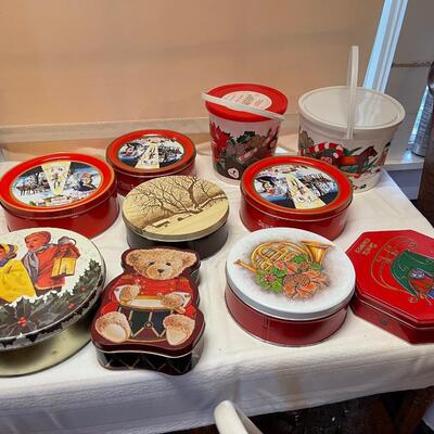 Vintage Tins and Tubs Lot