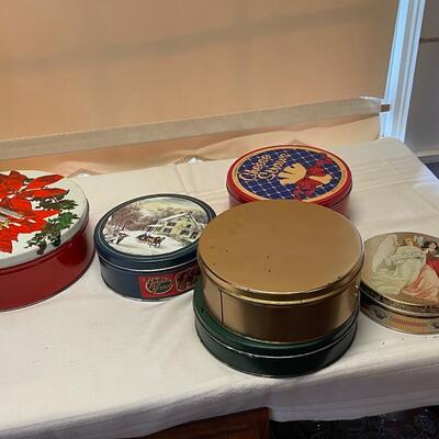Vintage Tins and Tubs Lot