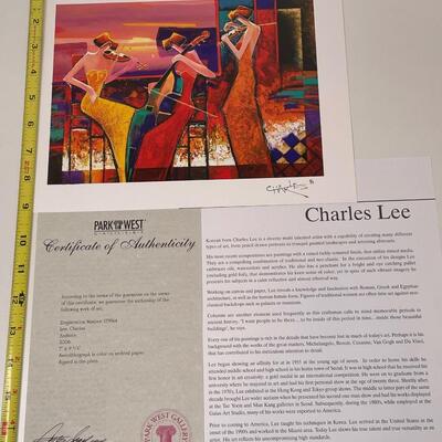 Charles Lee Seriolithograph Andante