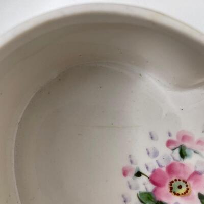 2 Lovely Covered Large Trinket Boxes