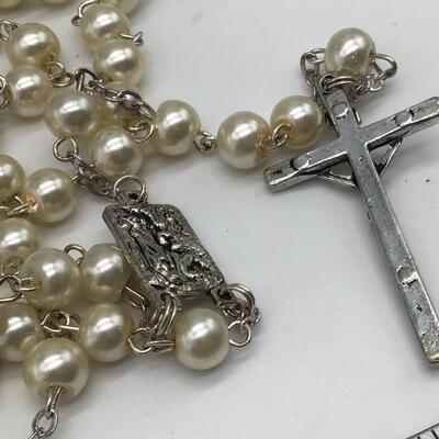 Beaded Rosary. Not plastic
