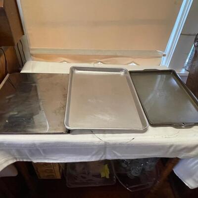 Baking Tray Lot