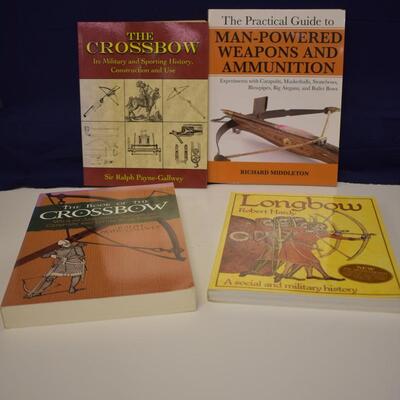 4 Pack Crossbow Book Lot