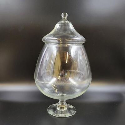 STUNNING APOTHECARY GLASS JAR