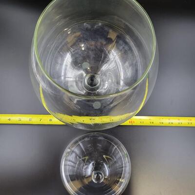 STUNNING APOTHECARY GLASS JAR