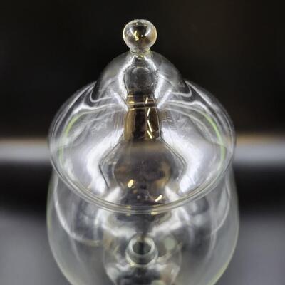 STUNNING APOTHECARY GLASS JAR