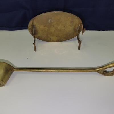 Antique Miniature Brass Tea Set