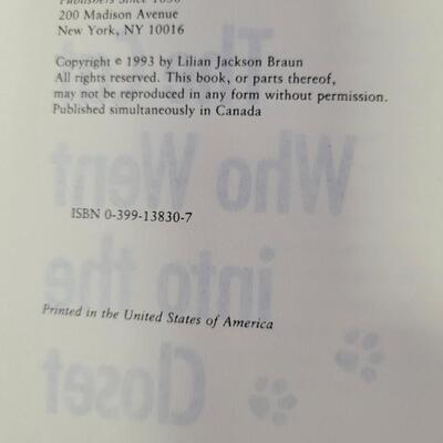The Cat Who... Book Lot 1
