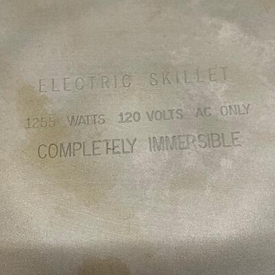Vintage Westbend Sensa Electric Buffet Fry Pan Skillet
