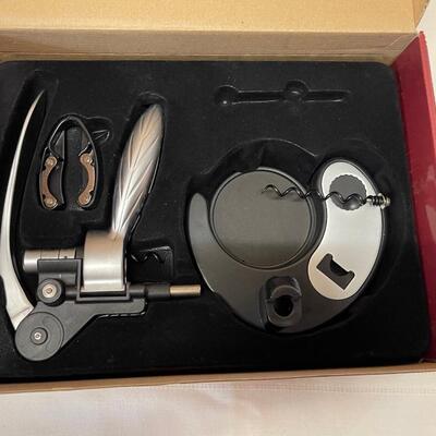 Wine Enthusiast Quick Silver Deluxe Corkscrew