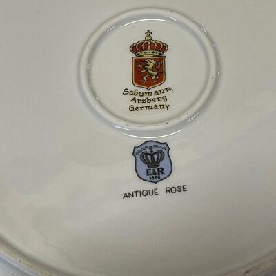 Four Mixed Vintage Plates
