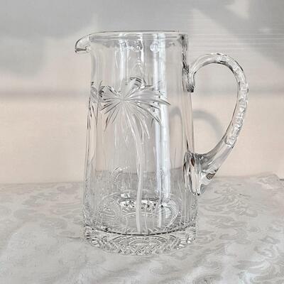 LOT 78  WILLIAM YEOWARD CRYSTAL PALM PITCHER