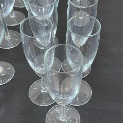 Variety of Glasses Different Brans