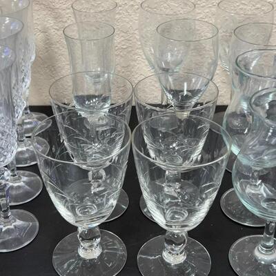 Variety of Glasses different Brand
