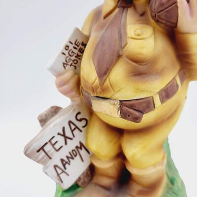 1972 MCCORMICK TEXAS A&M AGGIES FOOTBALL MASCOT DECANTER