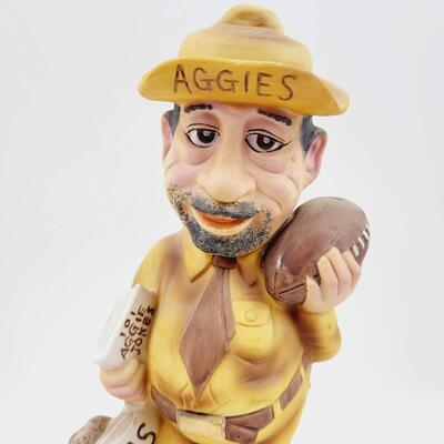 1972 MCCORMICK TEXAS A&M AGGIES FOOTBALL MASCOT DECANTER