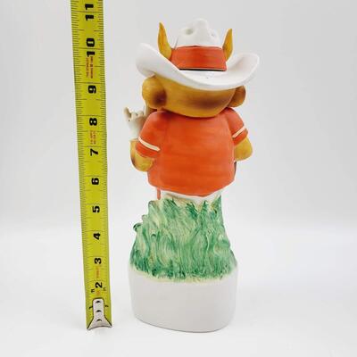 1972 MCCORMICK TEXAS LONGHORNS FOOTBALL MASCOT DECANTER