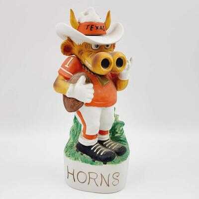 1972 MCCORMICK TEXAS LONGHORNS FOOTBALL MASCOT DECANTER
