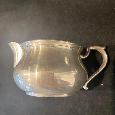 Lot 67 Sterling Silver Cream and Sugar Set