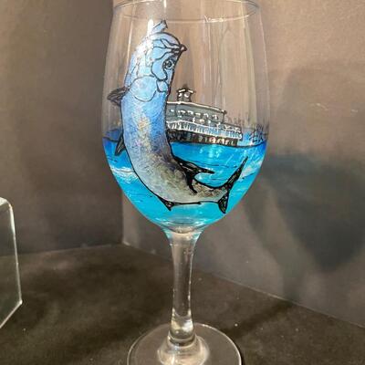 Lot 71 Tarpon Rodeo 10th Anniversary Glass Set