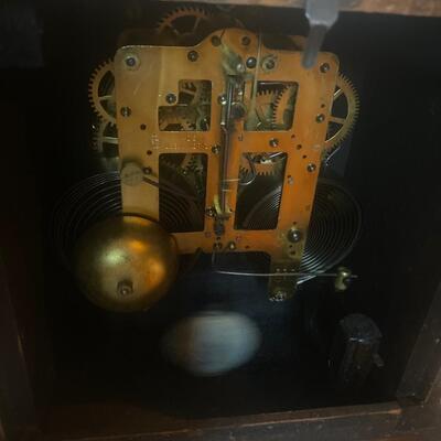 L14 internal pendulum mantle clock