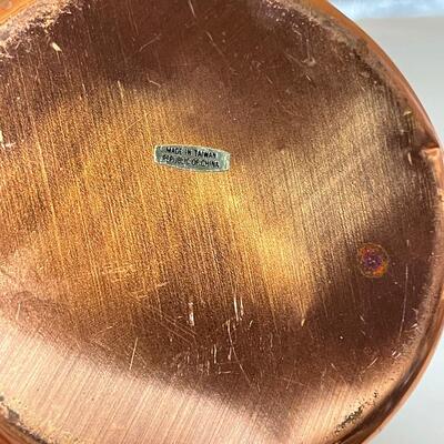 Vintage Copper Tin Made in Taiwan