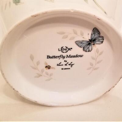 Lot #6  LENOX Butterfly Meadow Cookie Jar
