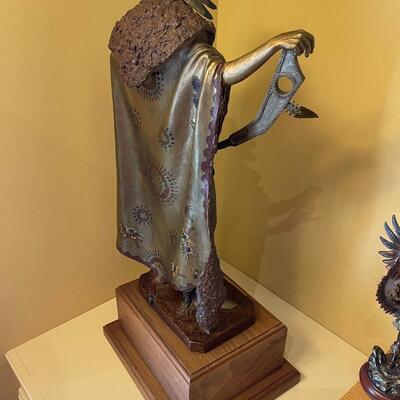 Lot 3: War Deeds by Gary McGary Bronze Statue Figurine