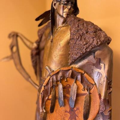 Lot 3: War Deeds by Gary McGary Bronze Statue Figurine