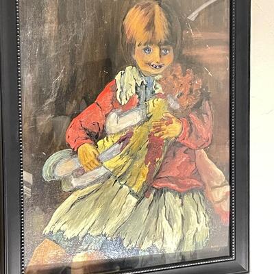 Original Horror painting