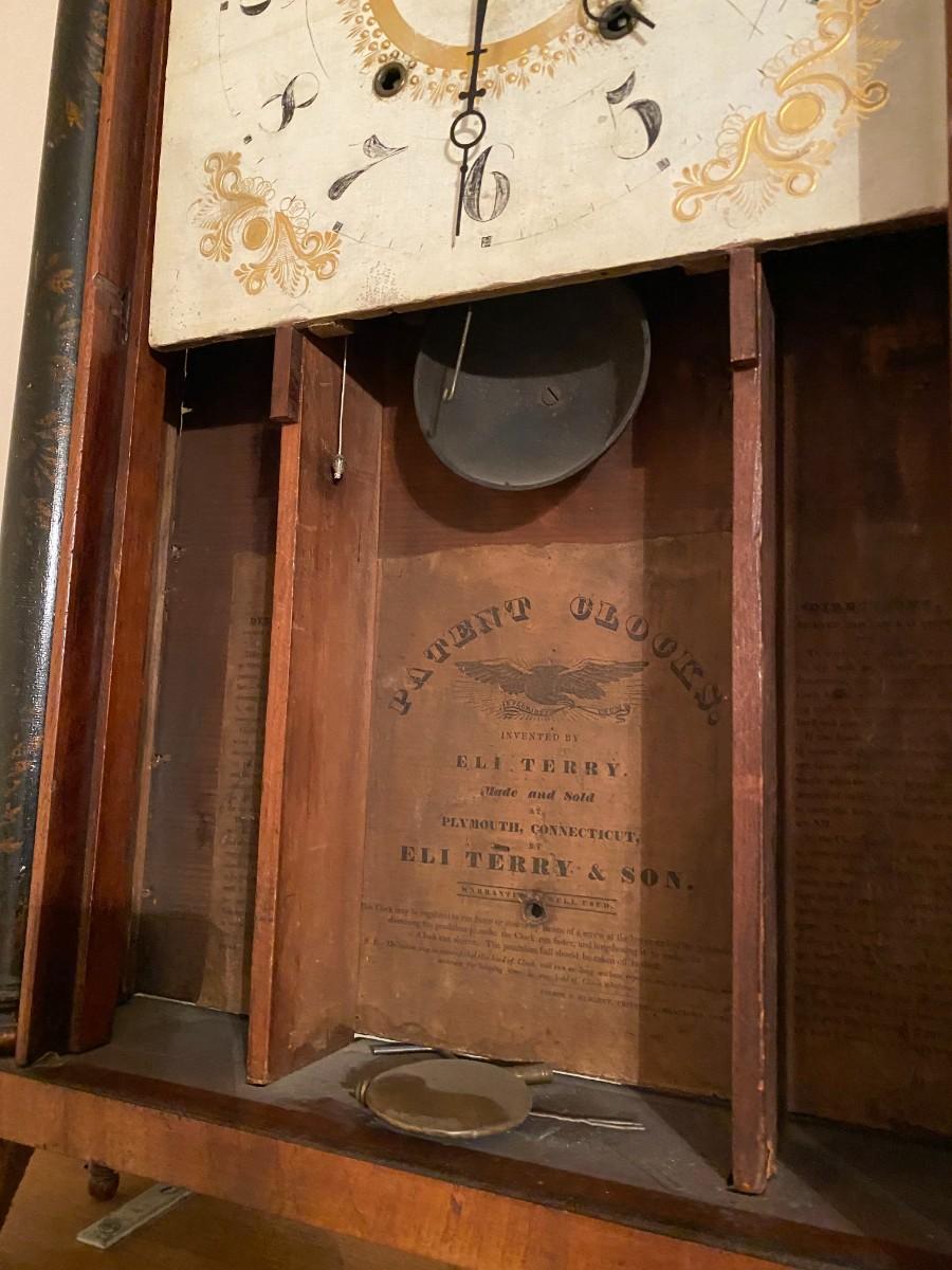 Splat and column clock