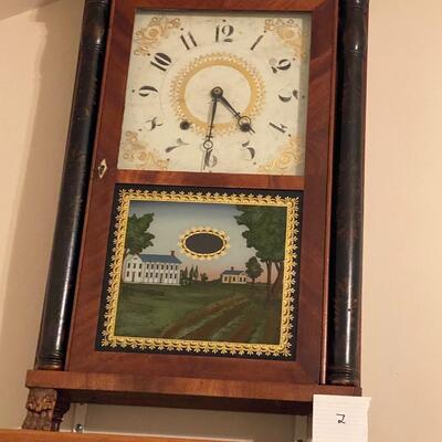 Splat and column clock