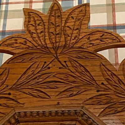 Gingerbread mantle clock