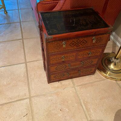 Antique Japanese dish box