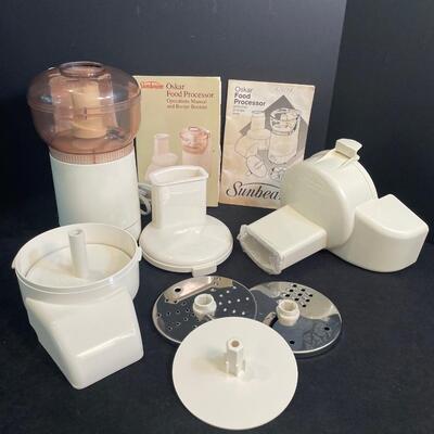 Lot 89 Sunbeam Oskar Food Processor