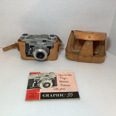 Lot. E - 1062 Vintage Graphic 35mm Camera