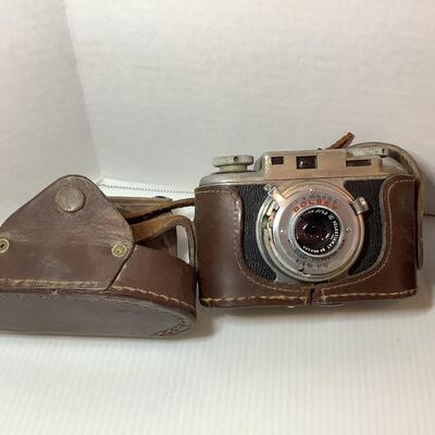 Lot. E -  1064. Vintage Bolsey, Wollensak Anastigmat Lens Camera & Viontage Weston Master II Exposure Meter & Vintage Gossen...